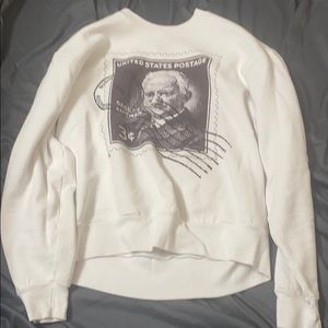 Vintage white crewneck